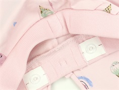 Name It parfait pink is og regnbuer sweatpants